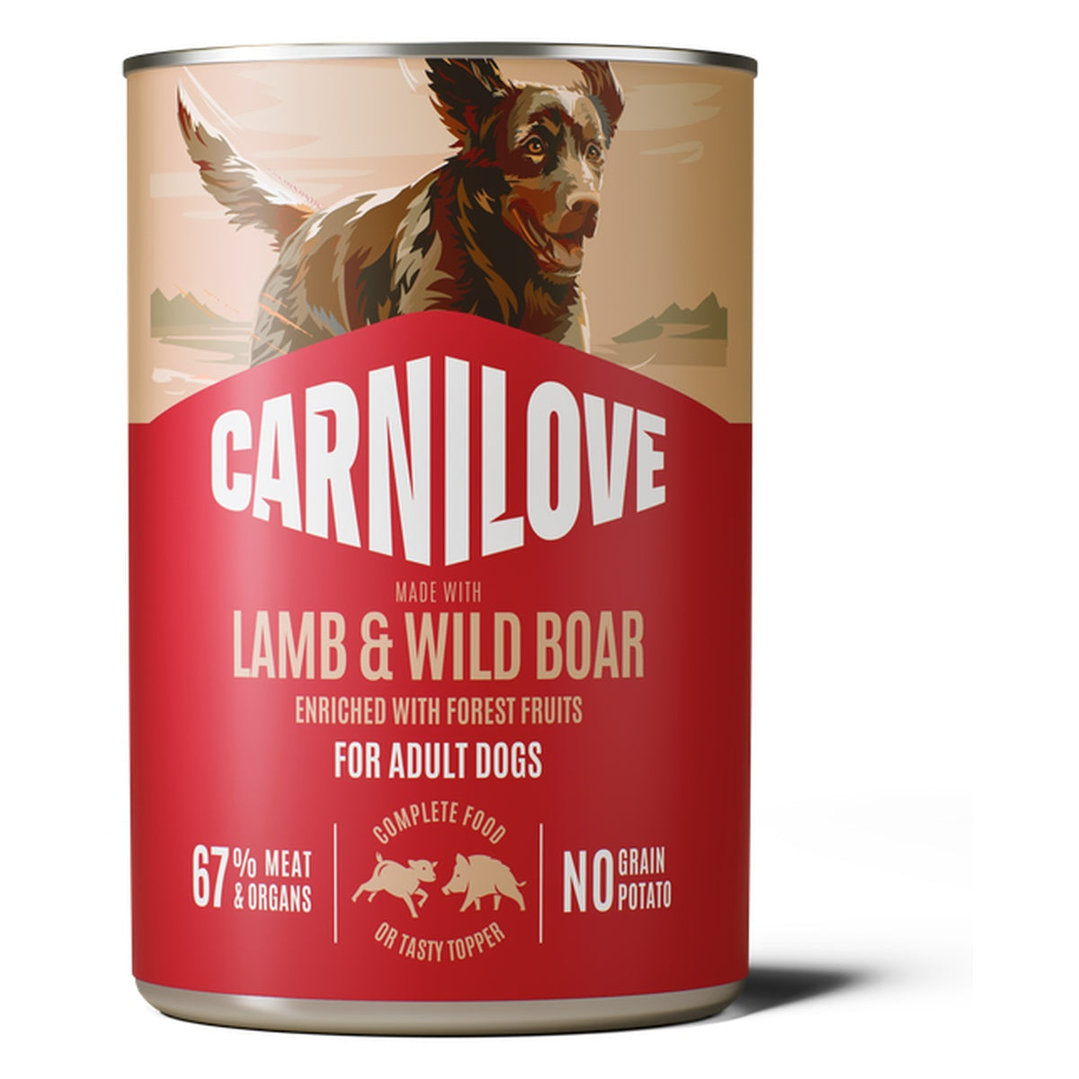 Carnilove BLIK LAMB/WILD BOAR 6X400GR
