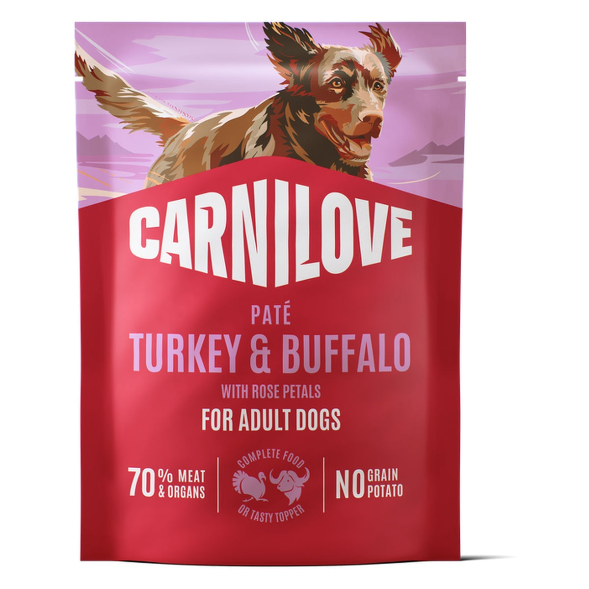 Carnilove POUCH Turkey/BUFFALO 12X300GR