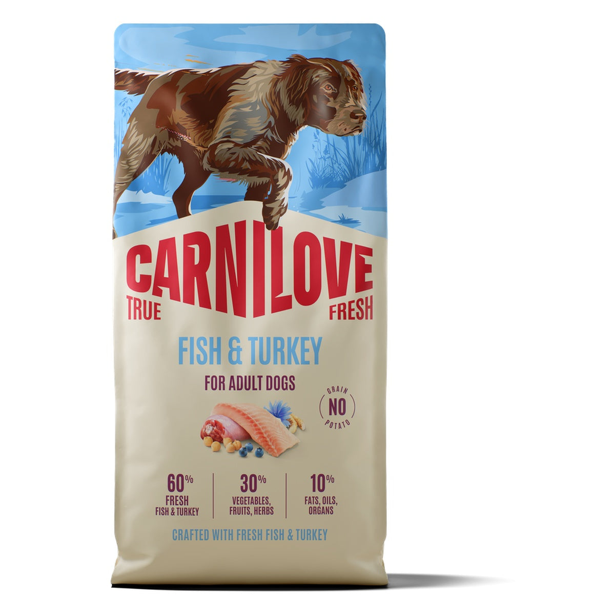 Carnilove TRUE FRESH Adult FISH/Turkey 12KG