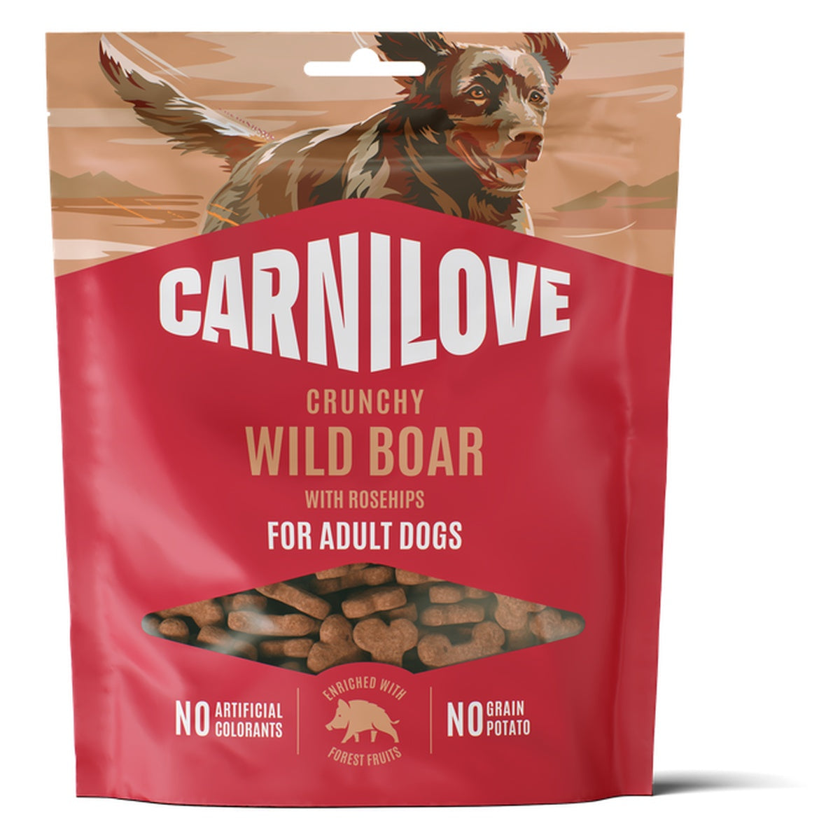 Carnilove Crunchy snack Wild Boar met Rosehips 200 g