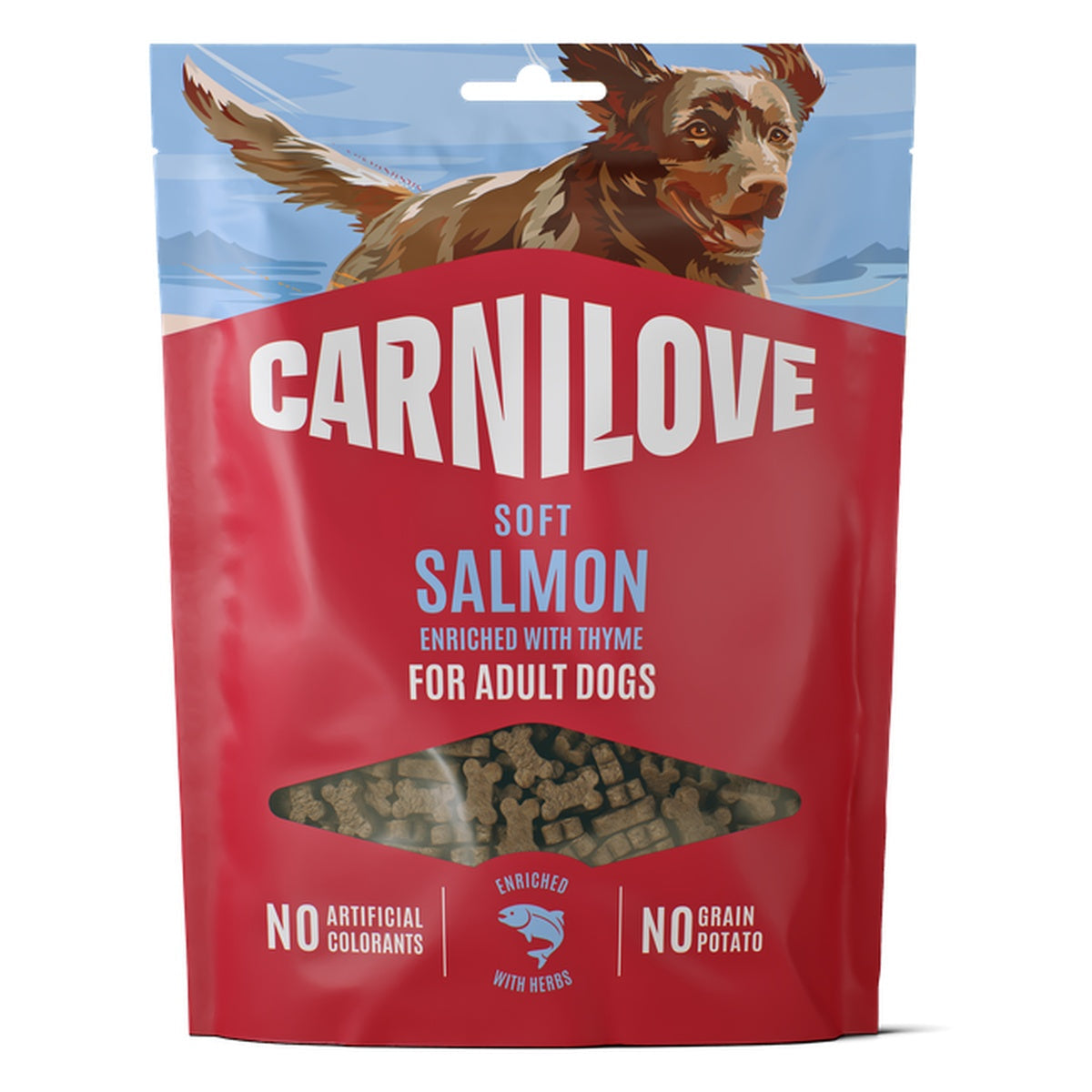 Carnilove Soft snack zalm met tijm 200 g