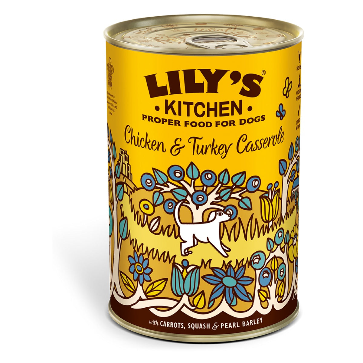 Lily's Kitchen DOG Chicken/Turkey CASSER 6X400GR