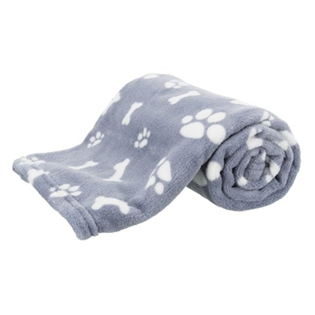 FLEECE DEKEN KENNY BLAUW 75X50CM