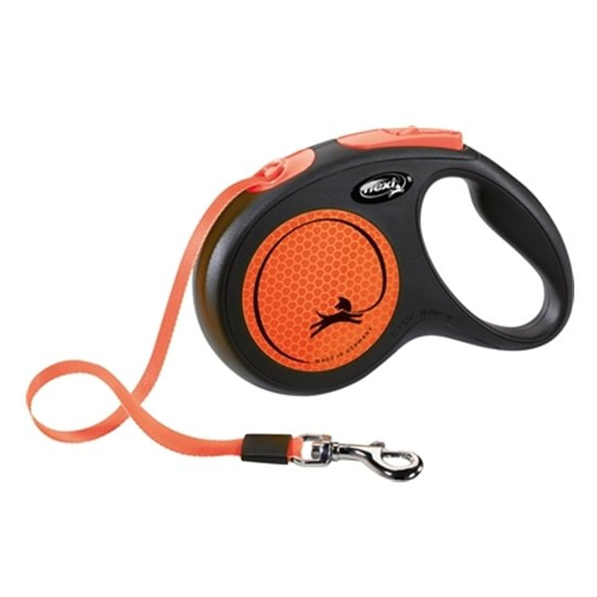 FLEXI NEW NEON TAPE ZW/ORANJE M 5M