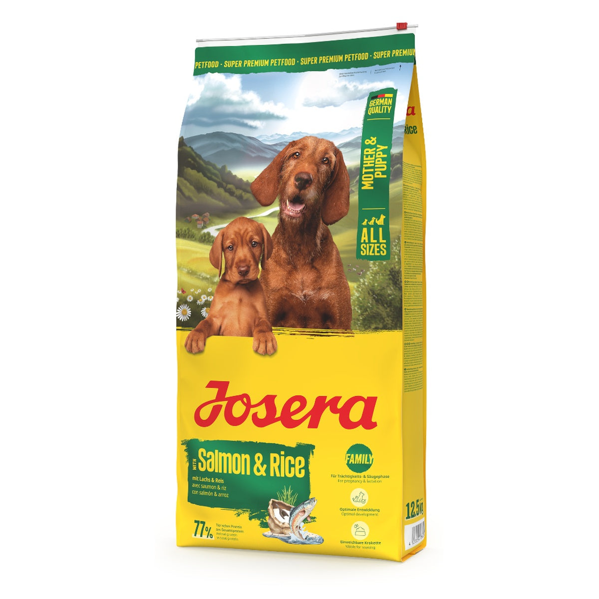 JOSERA MOTHR/PUP SALMN/RICE 12,5KG