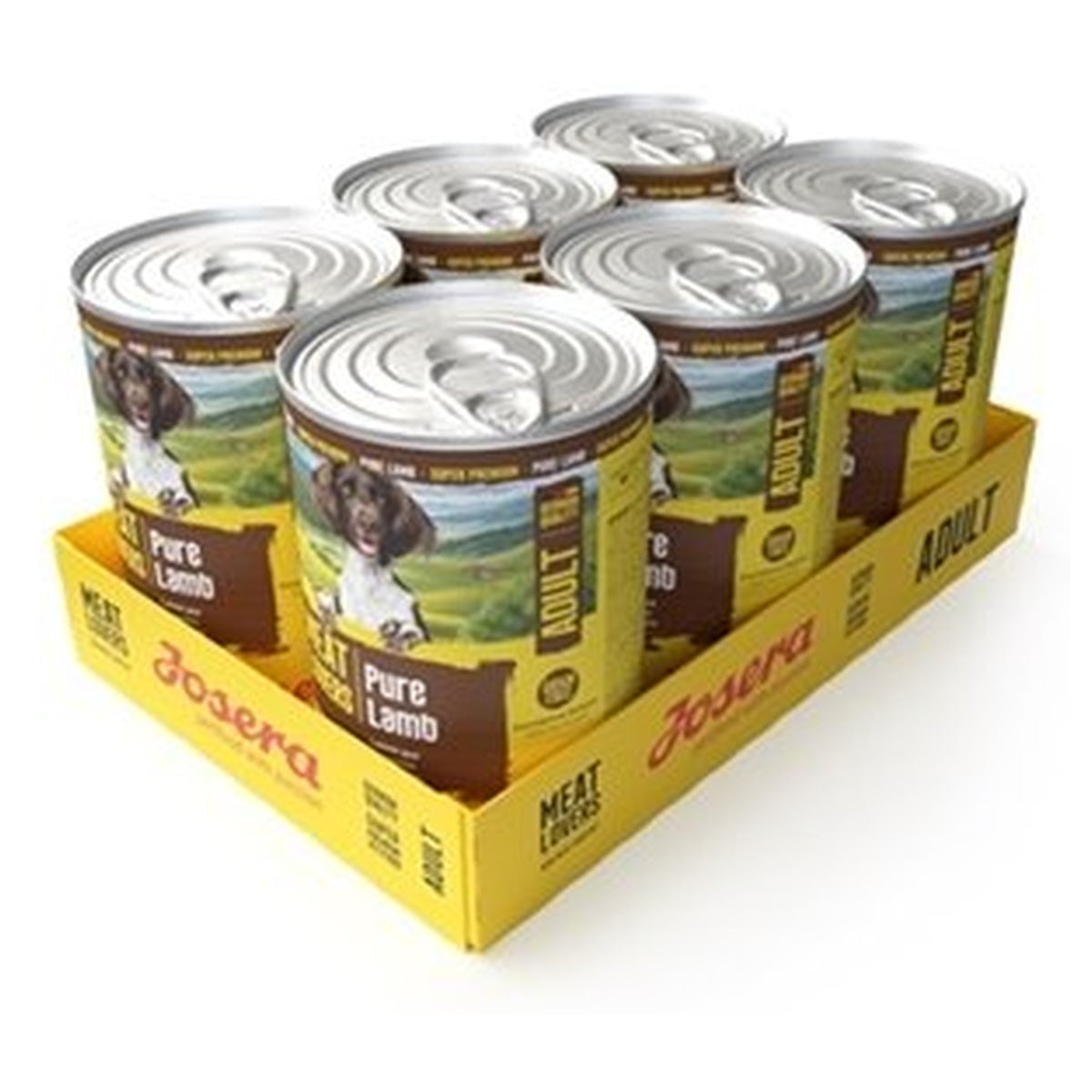 JOSERA MEAT LVRS PURE LAMB 6X400GR