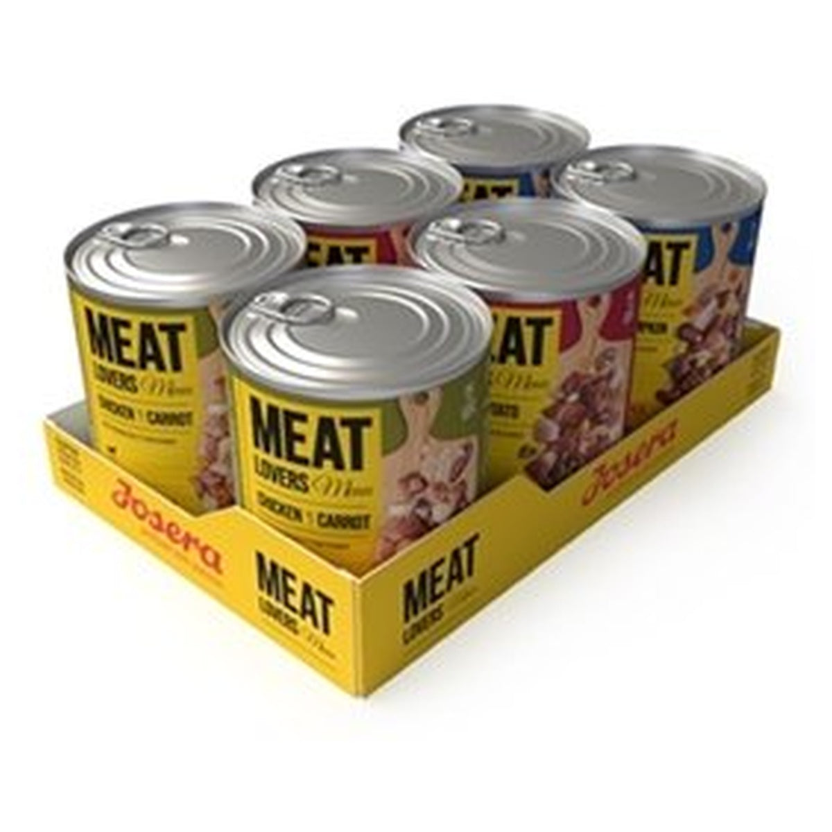 JOSERA MEAT LVRS MENU MULTI 6X800GR