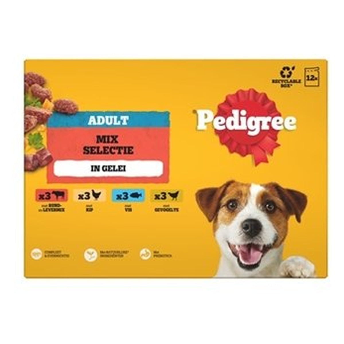 PED MP MAALTIJDZAKJES FAV 12X100GR
