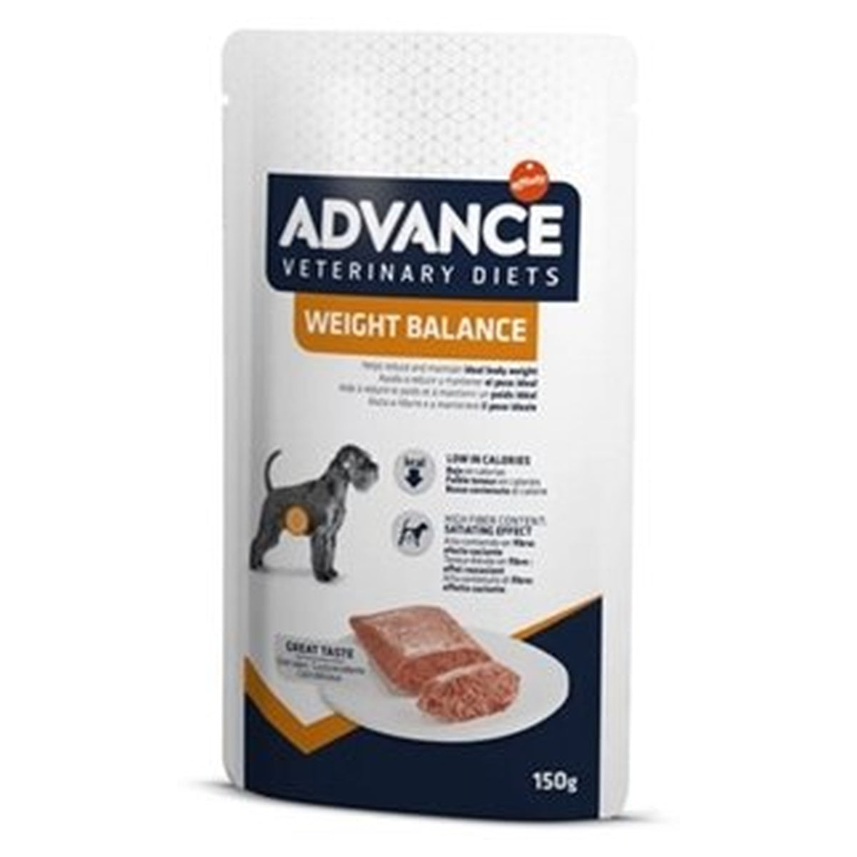 ADVANCE VET DOG WEIGHT BAL 8X150G