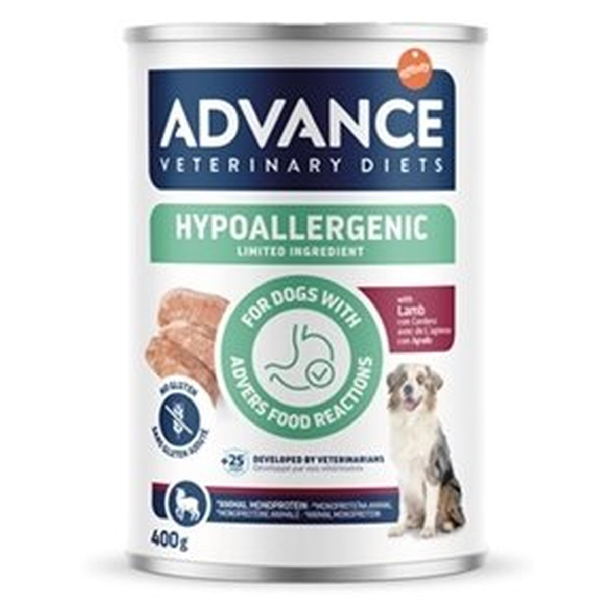 ADVANCE VET HYPOALLER LAMB 6X400GR
