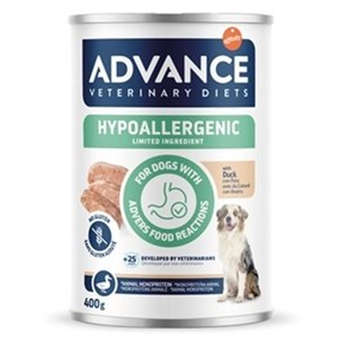 ADVANCE VET HYPOALLER DUCK 6X400GR