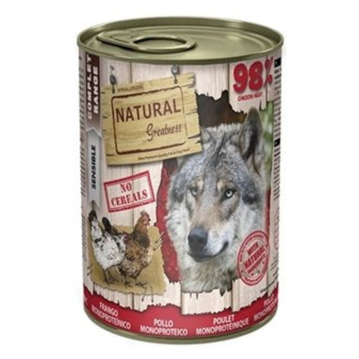 NATURAL GREATNESS MONO CHICK 400GR
