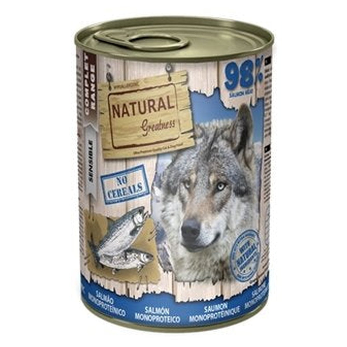 NATURAL GREATNESS MONO SALMON 400GR