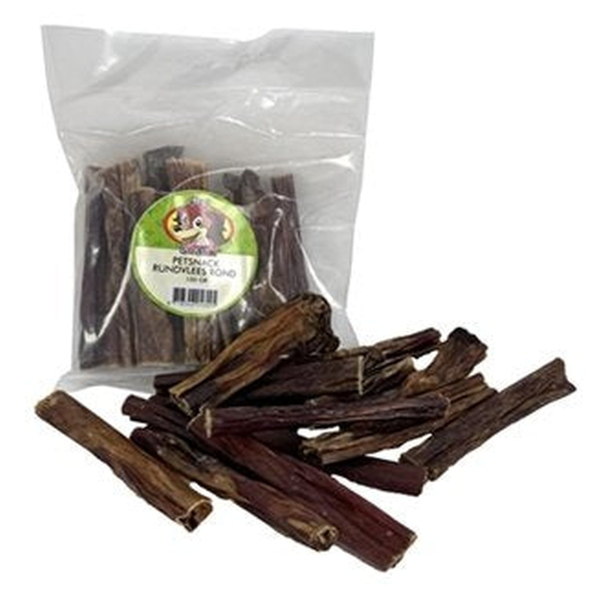Petsnack rundvlees Rond Keelpit 100 gram