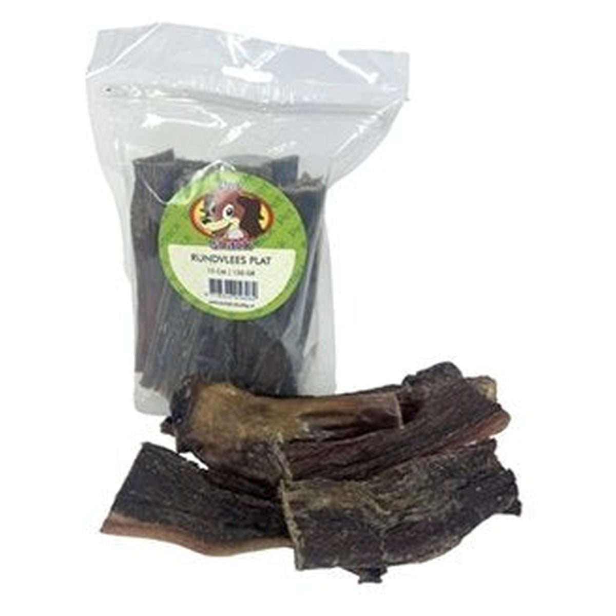 Petsnack rundvlees Plat 15 cm 150 g