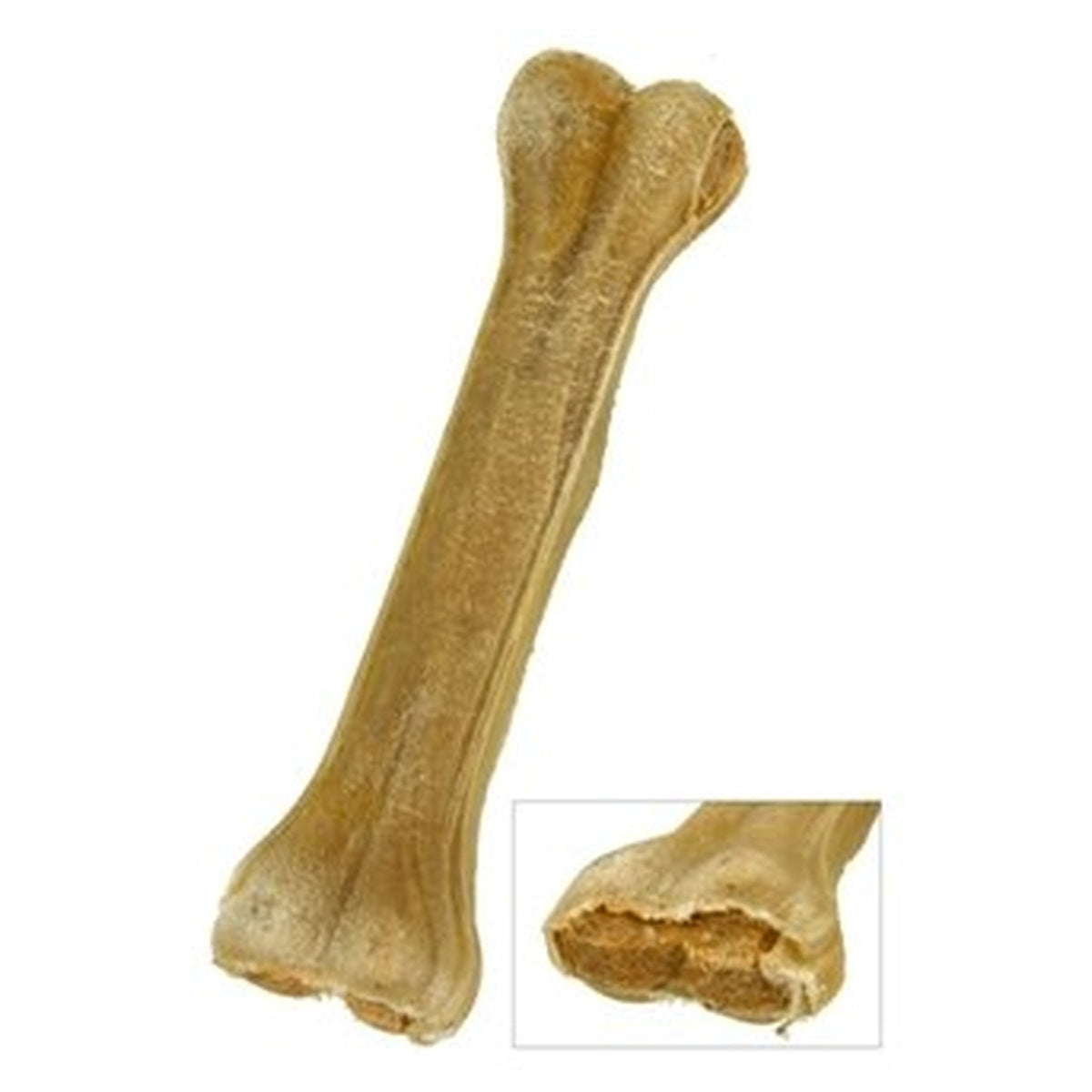 Petsnack Geperst Bot Gevuld Met Zalm 20 cm 5 stuks