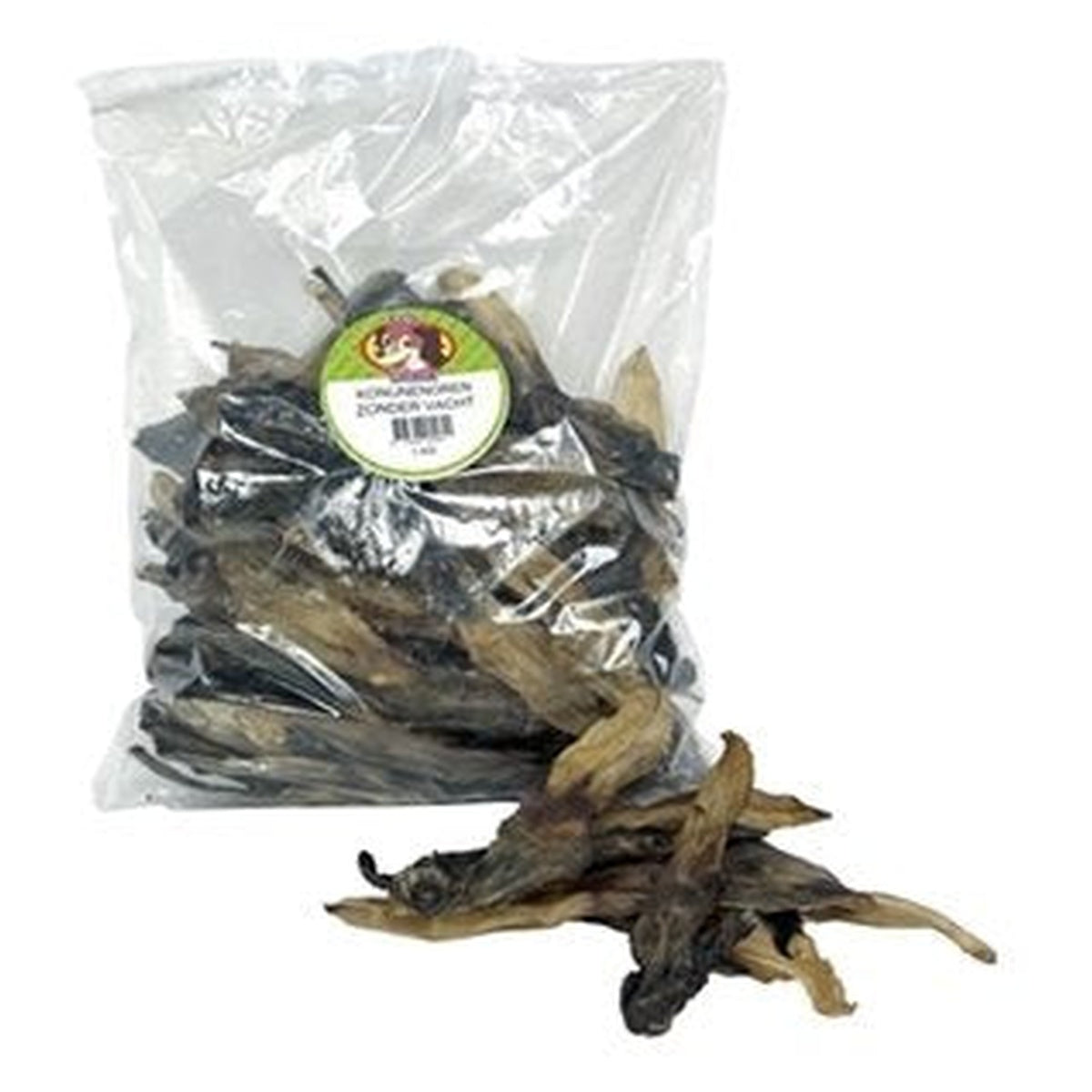 Petsnack Konijnenoren Zonder Vacht 1 kg