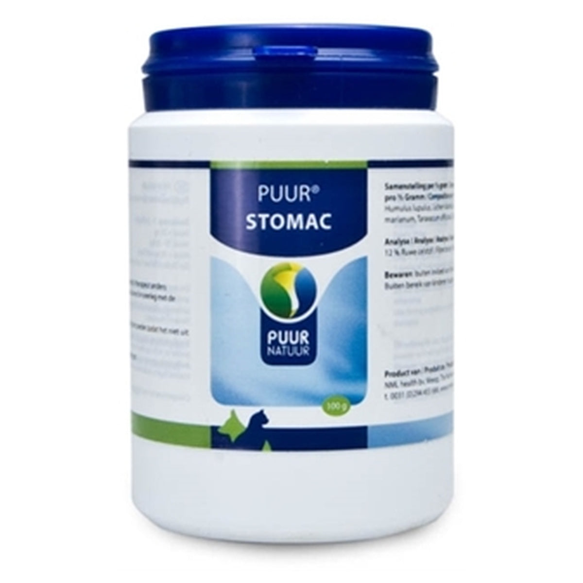 PUUR STOMAC HOND EN KAT 100GR