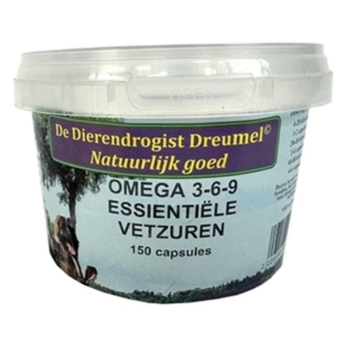 Dierendrogist Omega 3-6-9 vetzuren capsules 150 st