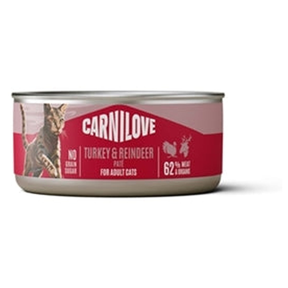 Carnilove BLIK TURKEY/REIND 12X100GR