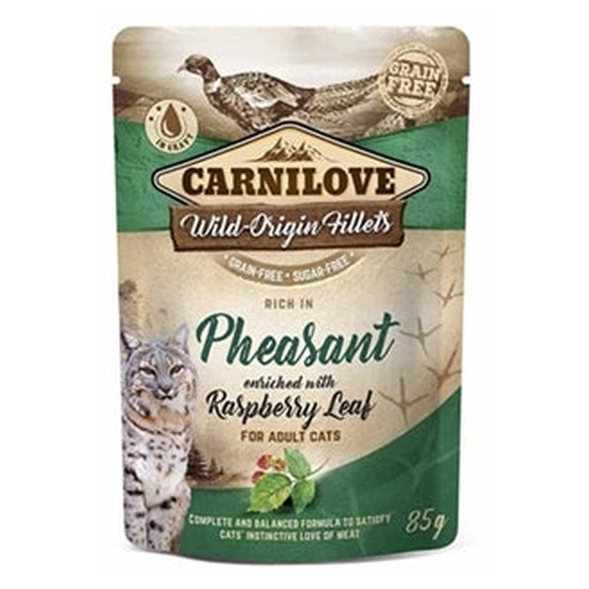 Carnilove CAT POUCH PHEASANT 24X85GR