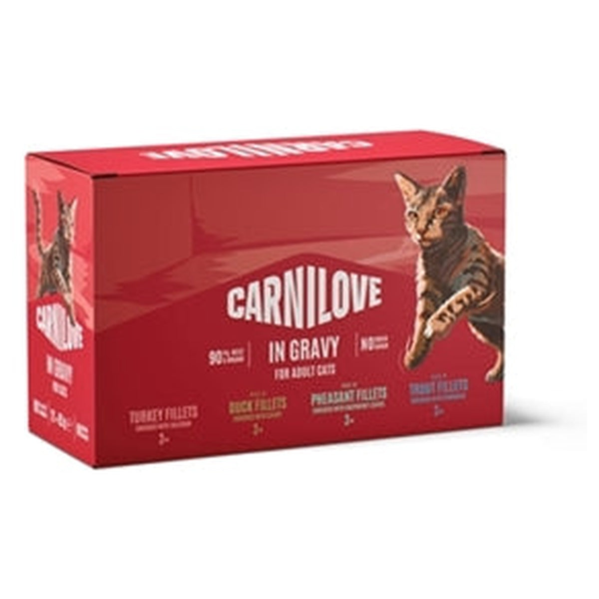 Carnilove POUCH Multipack GRAVY 12X85GR