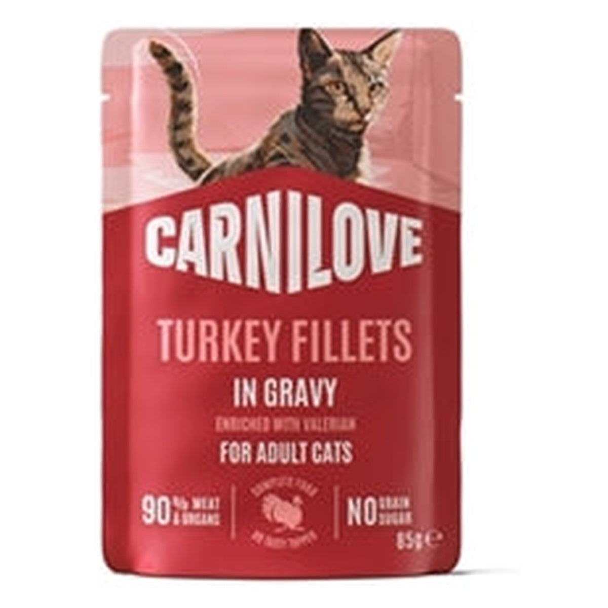 Carnilove POUCH TURKEY GRAVY 24X85GR