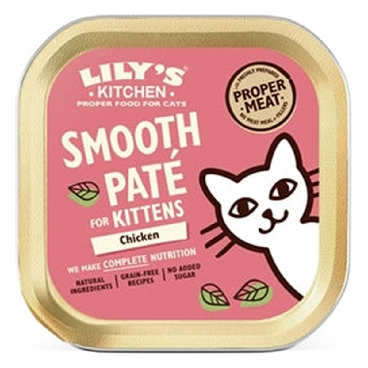 Lily's Kitchen CAT KITTEN PATE Chicken 19X85GR
