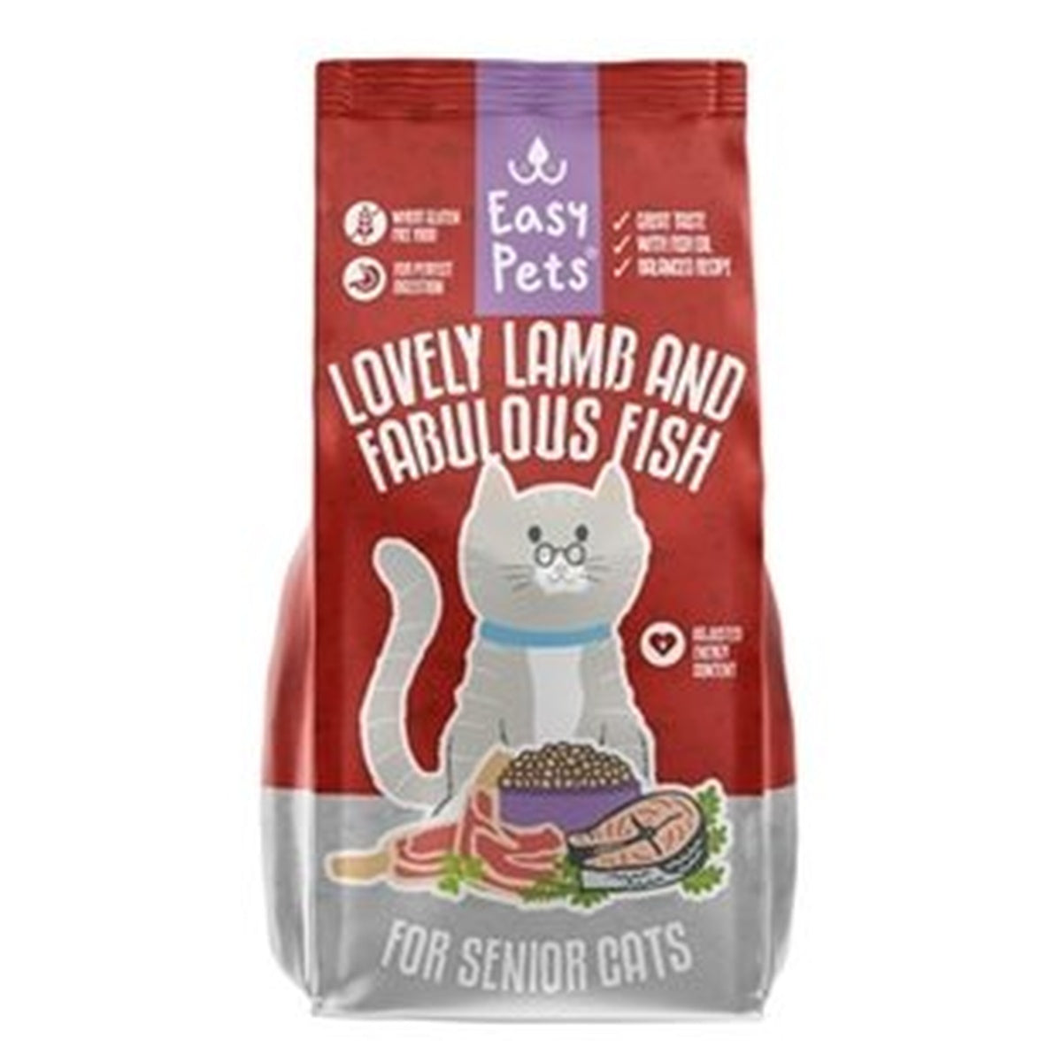 EASYPETS LAMB/FISH SENIOR 1,5KG