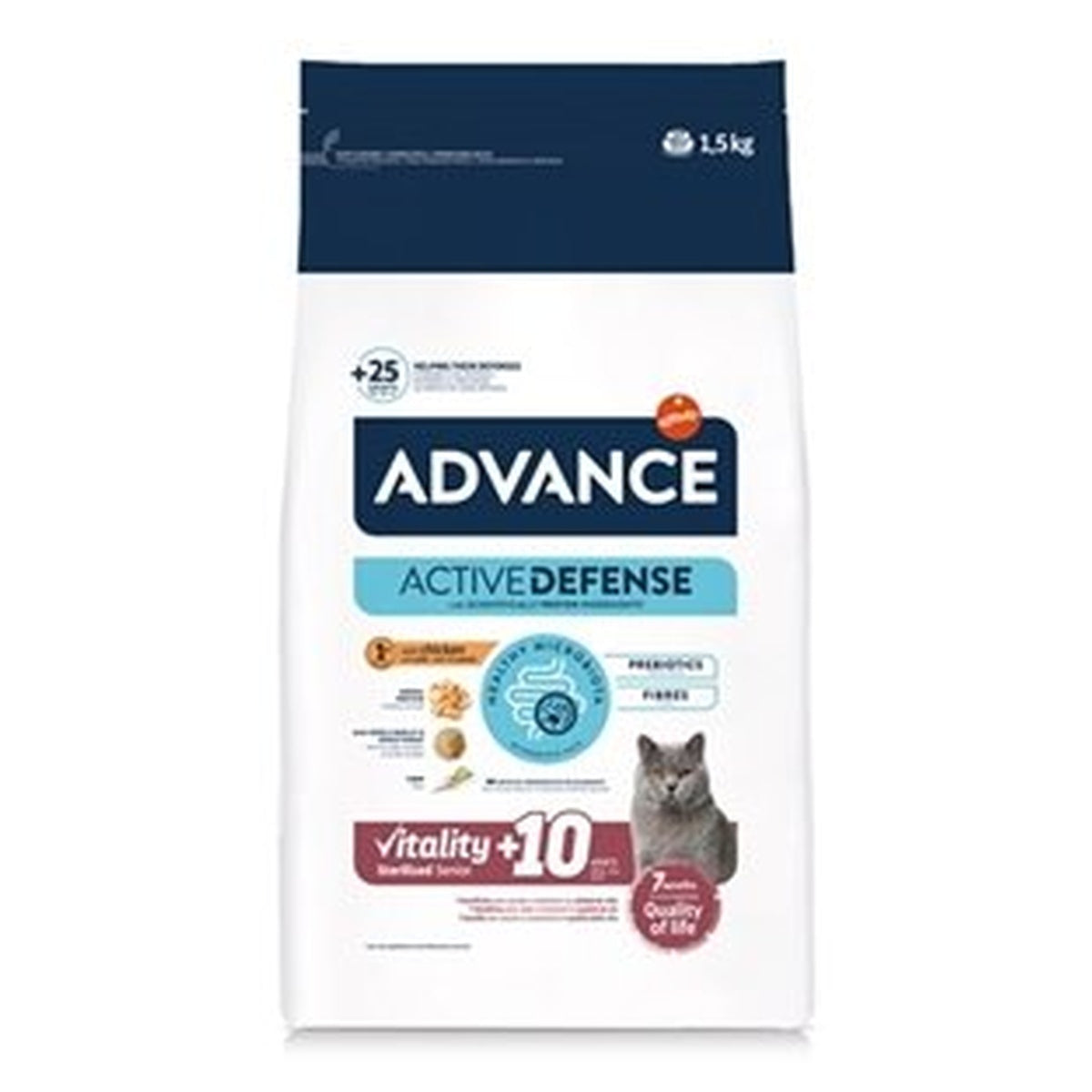 ADVANCE CAT STERILIZED 10+ 1,5KG