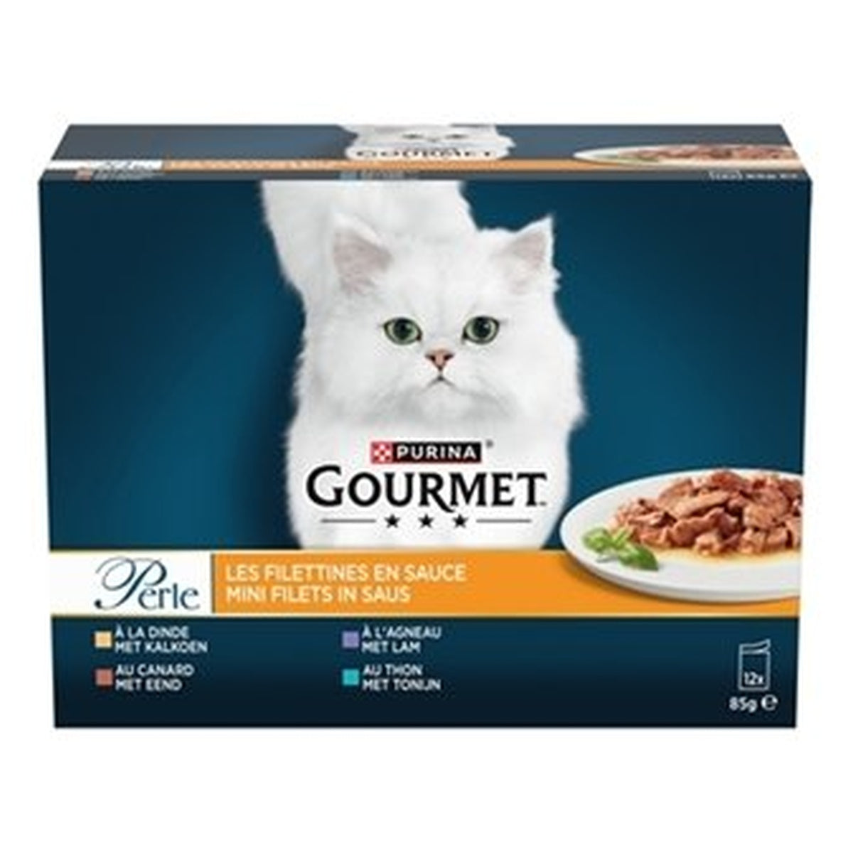 GOURMET PERLE FILETS EEND 12X85GR
