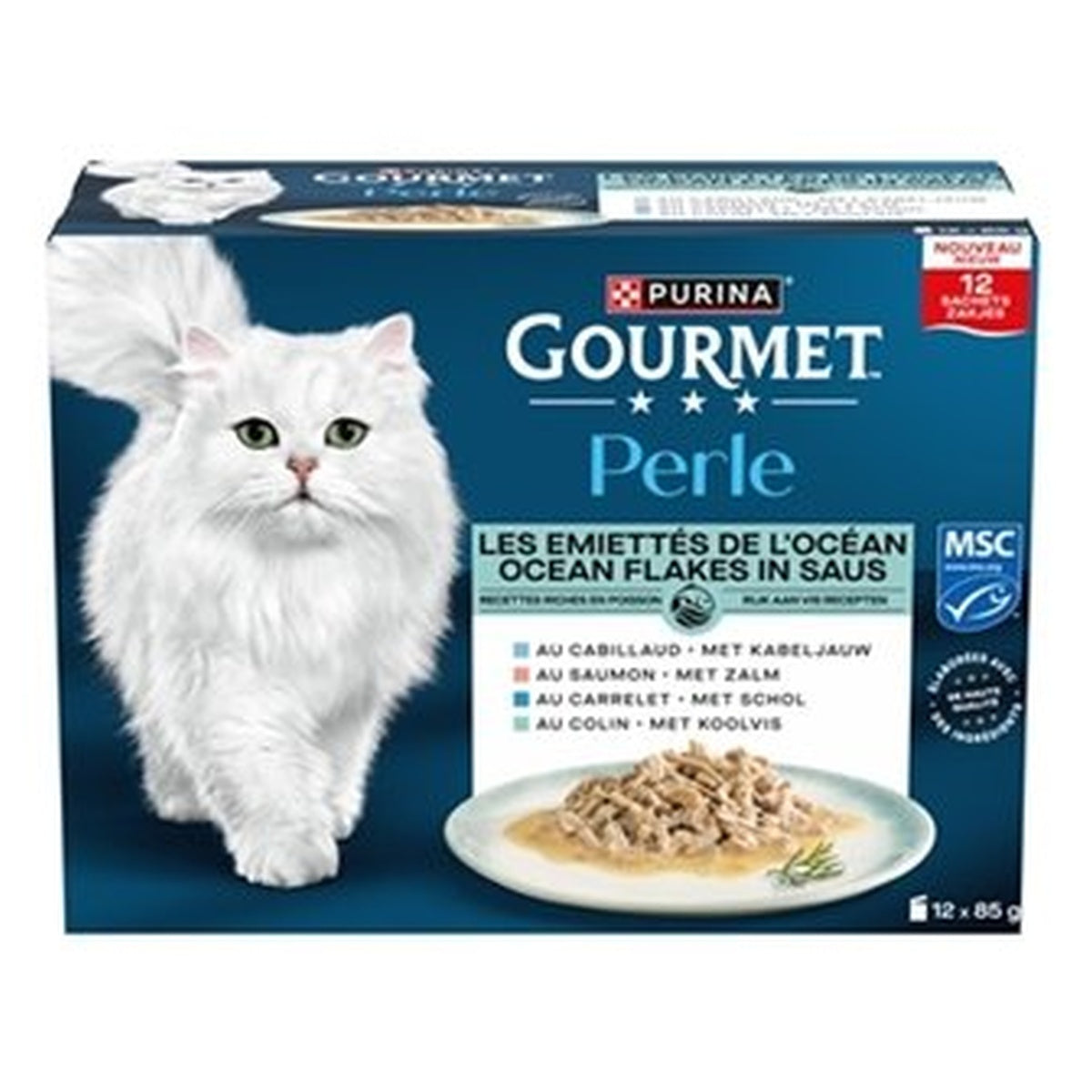 GOURMET PERLE DUO VIS 12X85GR