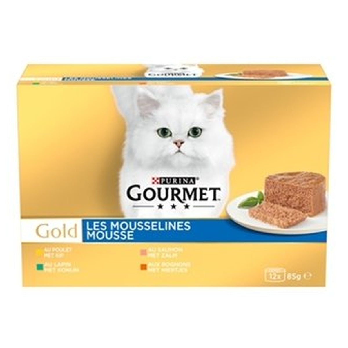 GOURMET 12-P MOUSSE 12X85GR