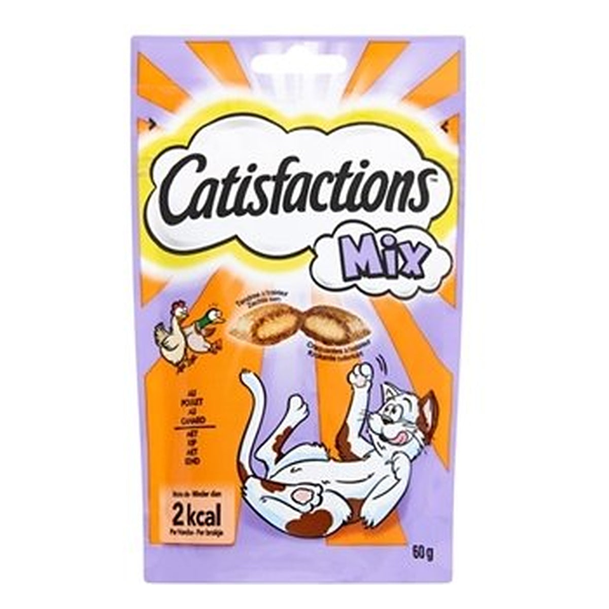 CATISFACTIONS MIX KIP/EEND 60GR