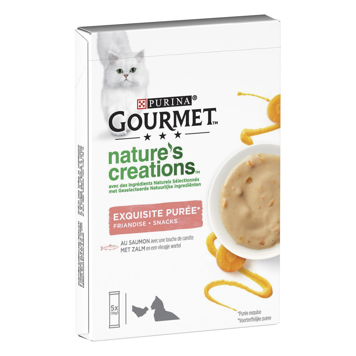 GOURMET NATURES PUREE ZALM 11X5X10G