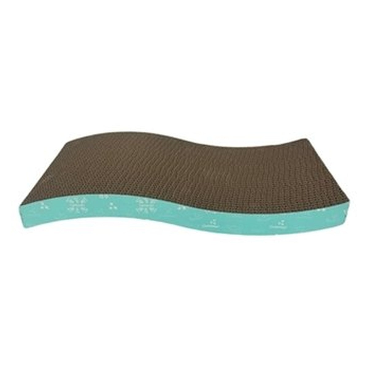 EASYPETS WAVE CAT SCRATCHER TURQ