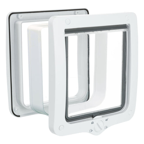 4-WEG HUISDIERLUIK XL WIT 24X28CM
