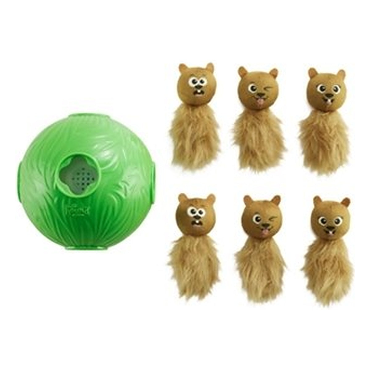 DOG SNUFFLE N' TREAT BAL GRN 16CM
