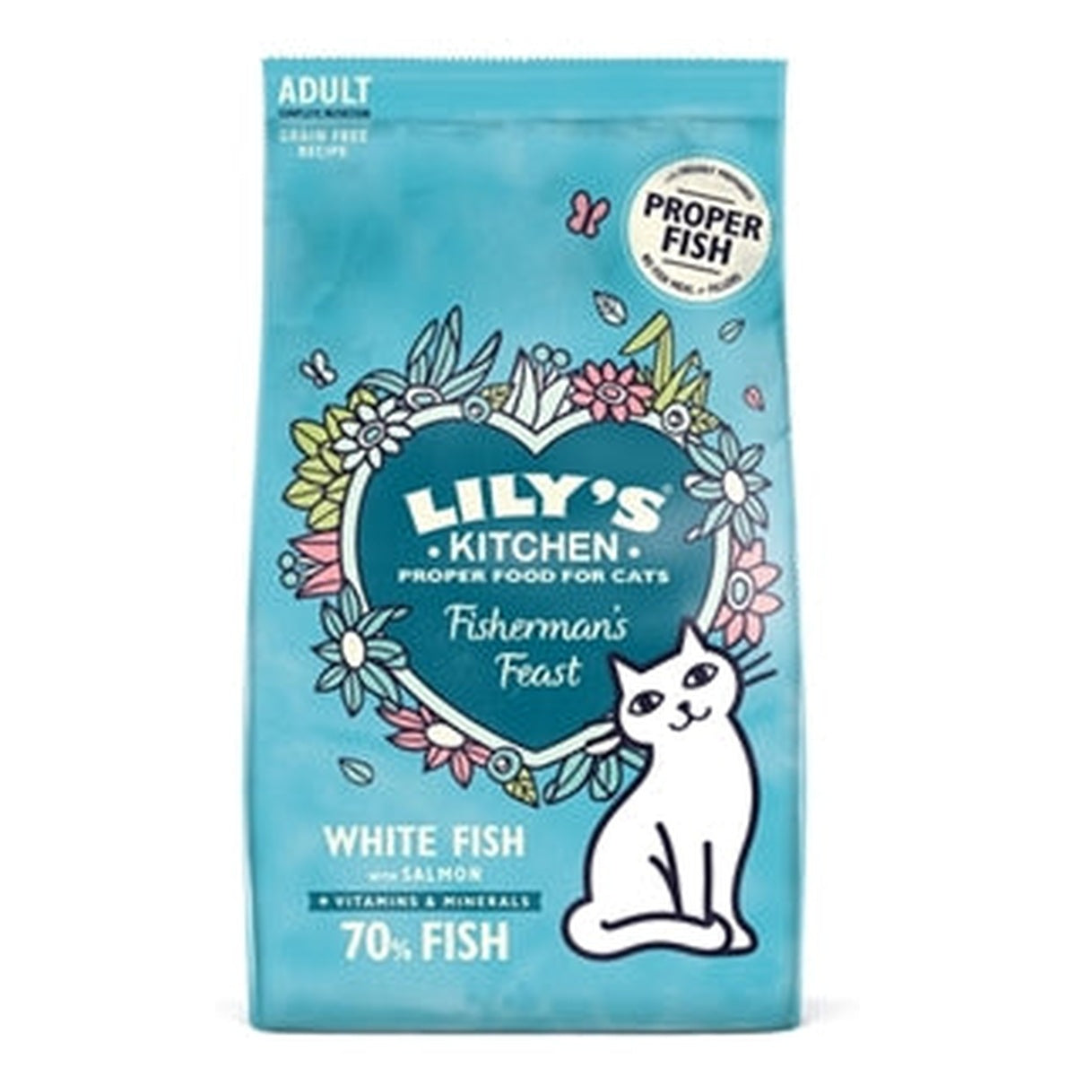 Lily's Kitchen Cat White Fish & Salmon