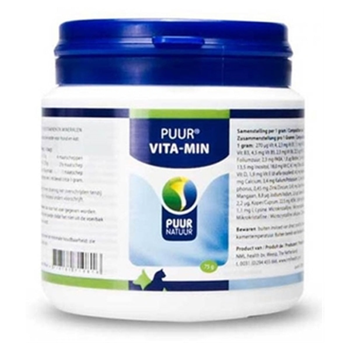 Puur Natuur Vita-Min hond en kat 75 g