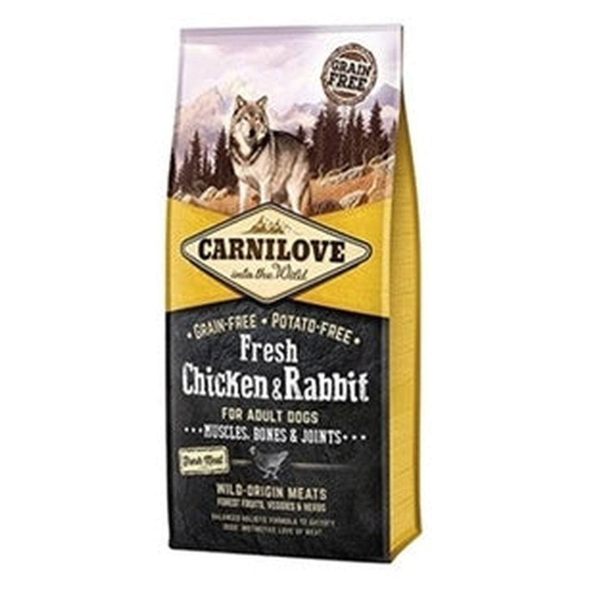 CARNILOVE FRESH Chicken/RABBIT 12K