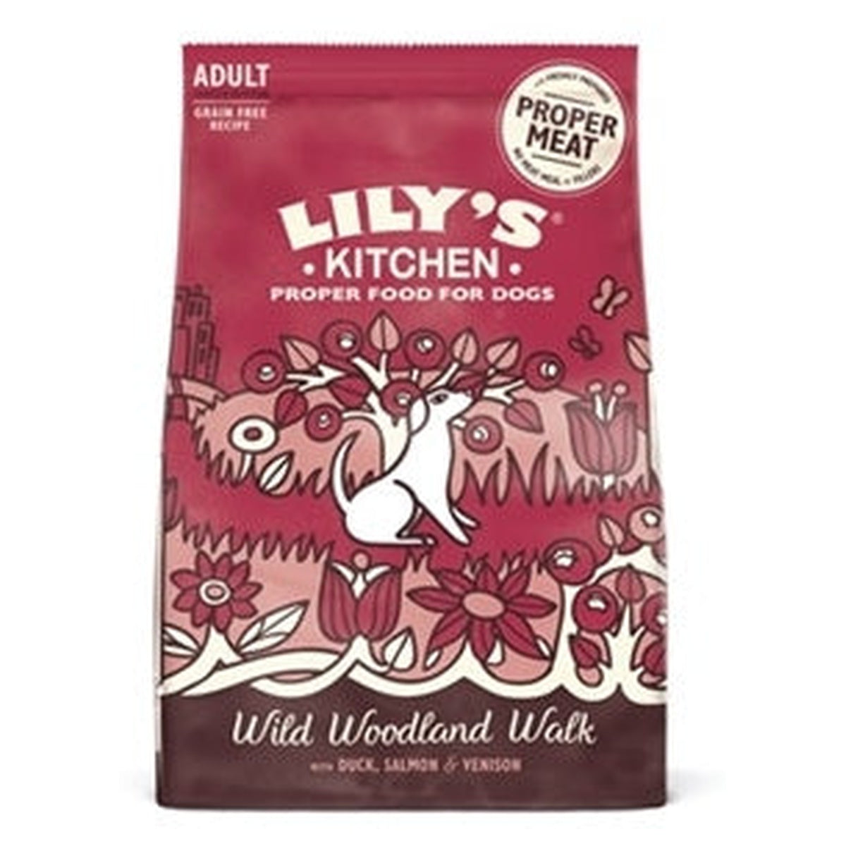 Lily's Kitchen DOG Adult DUCK/Salmon/VENISON 7KG