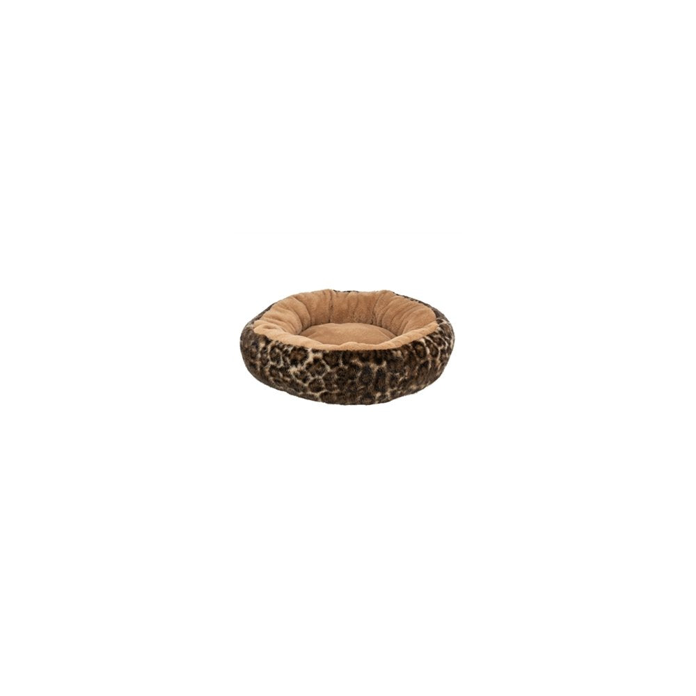 MAND LEO ROND BRUIN/PANTERPR 50CM