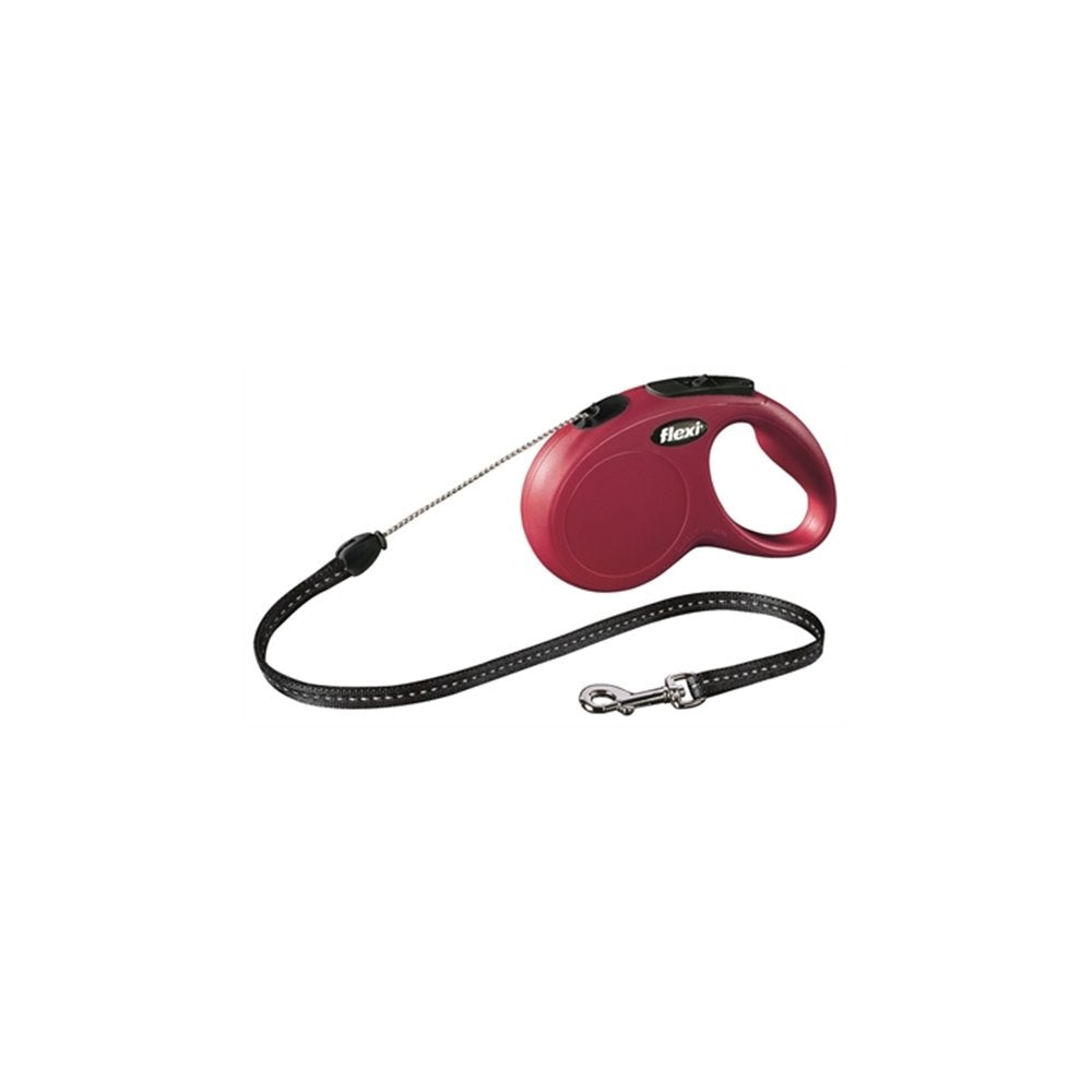 FLEXI CLASSIC CORD ROOD S 5MTR