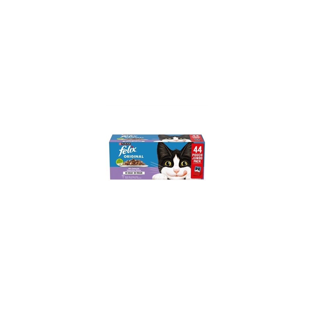 FELIX POUCH ORIG MIX BOX 44X85GR