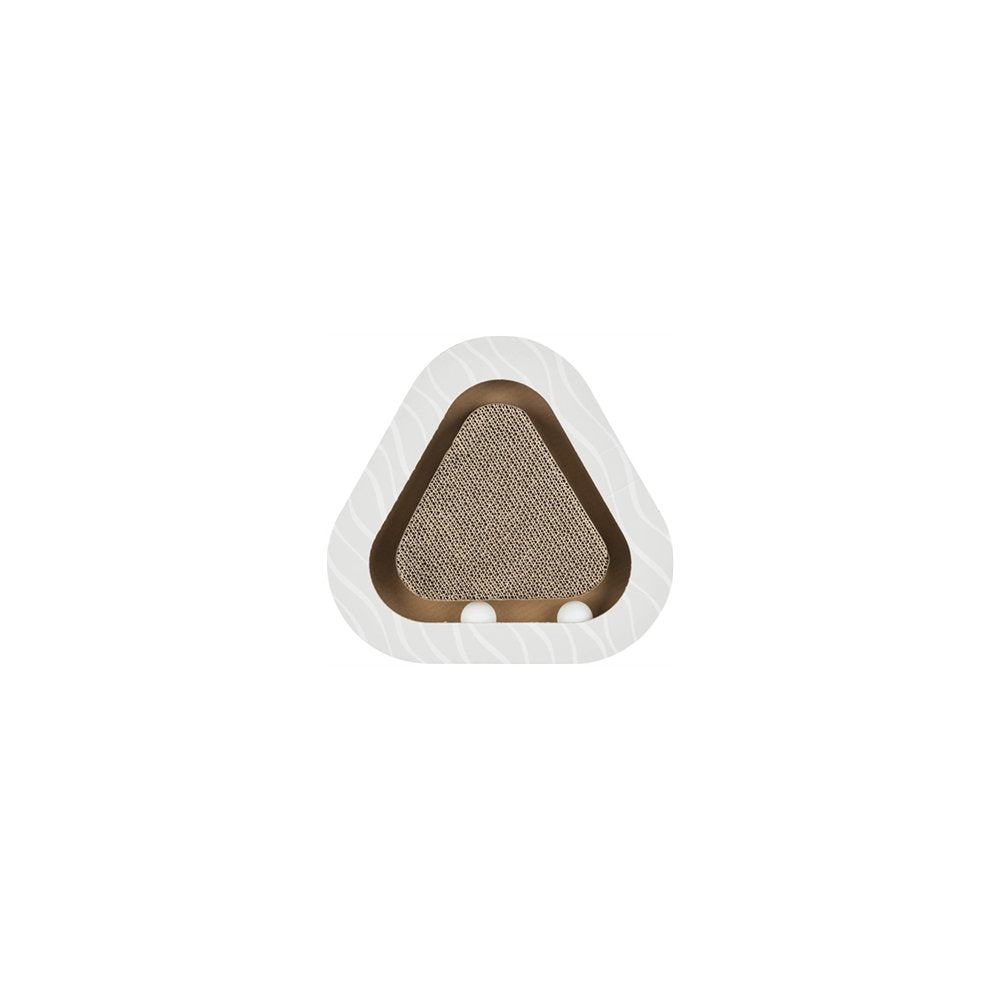 KRABPLANK MET 2 BALLEN 36X36X5CM