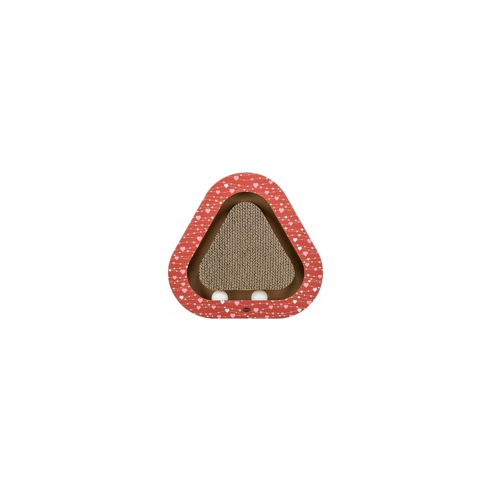 KRABPL HARTJES ROOD 36X36X5CM