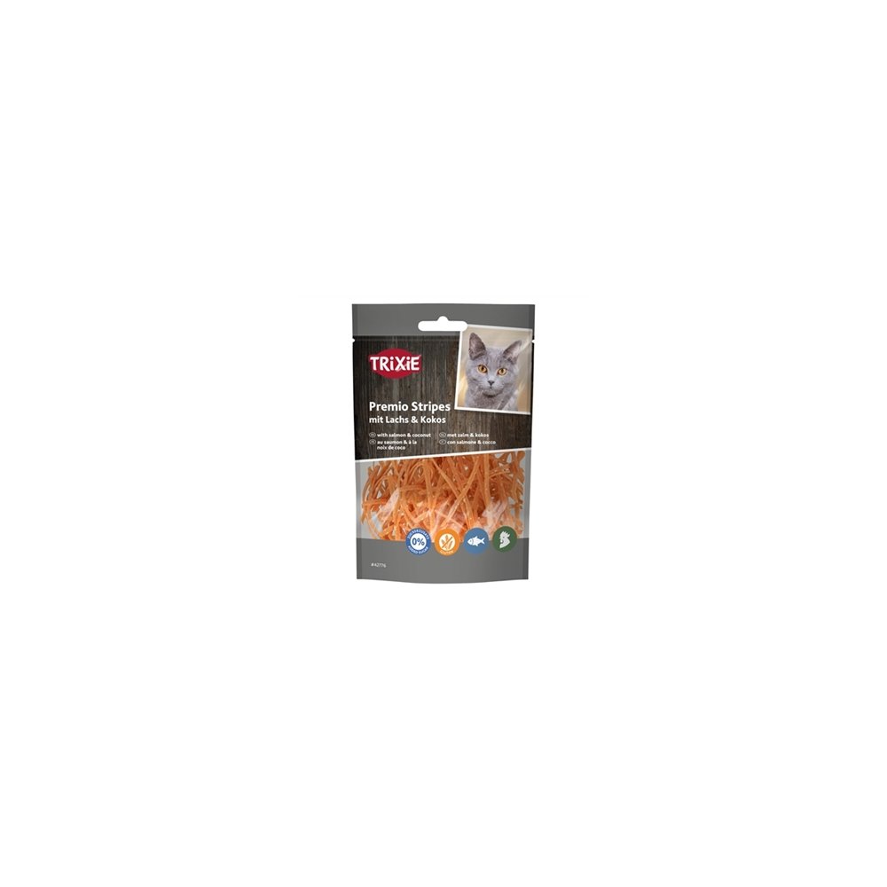 PREMIO STRIPS ZALM /KOKOS 50GR