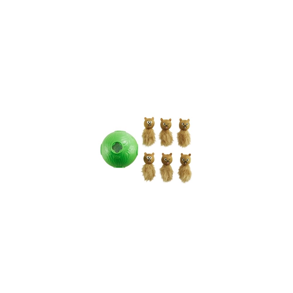 DOG SNUFFLE N' TREAT BAL GRN 16CM