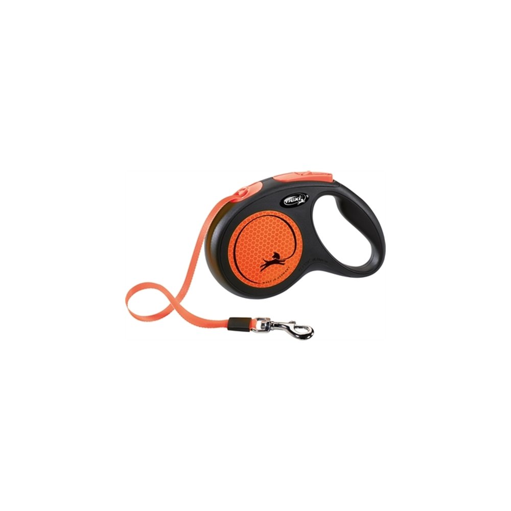 FLEXI NEW NEON TAPE ZW/ORANJE M 5M